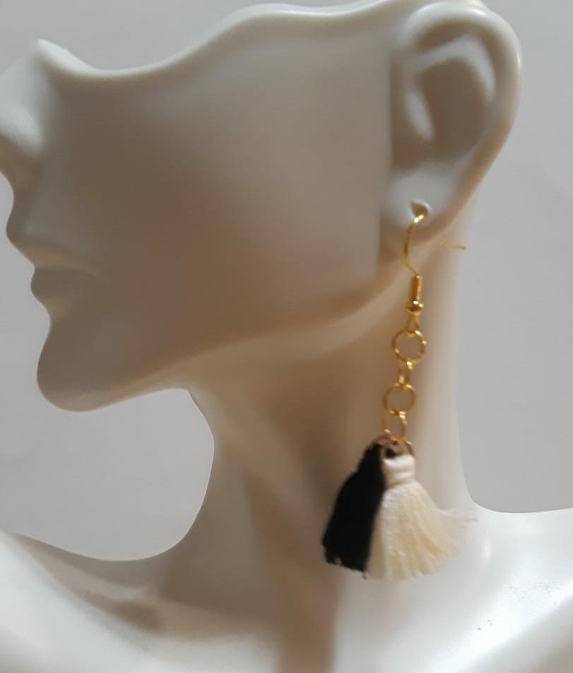 Long Double Tassel Fashion Earring