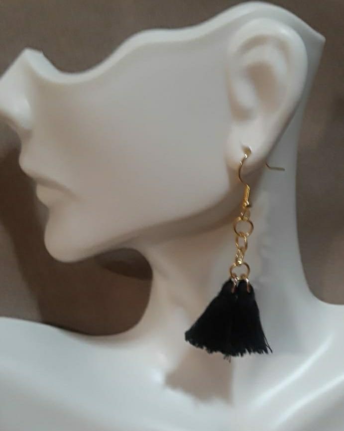 Long Double Tassel Fashion Earring